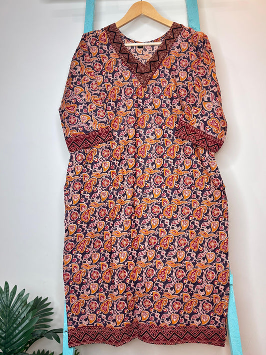 STRAIGHT SINGLE KURTI